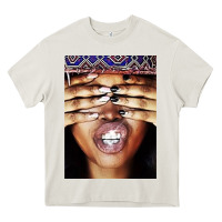 Cream erykah badu baduizm 1 Heavy Core Tee - ArtChic