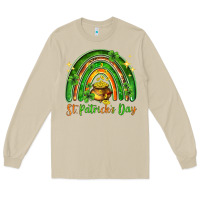 Mushroom St. Patrick's Day rainbow Long Sleeve Tee - HowdyJamesFarm