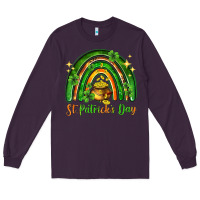 Plum St. Patrick's Day rainbow Long Sleeve Tee - HowdyJamesFarm