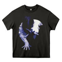 Asphalt sadako 1 Heavy Core Tee - ArtChic