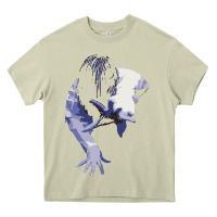 Mossy sadako 1 Heavy Core Tee - ArtChic