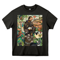 Asphalt saint francis Heavy Core Tee - ArtChic