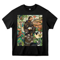 Black saint francis Heavy Core Tee - ArtChic
