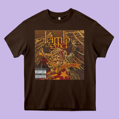 Lamb Of God Killadelphia Heavy Core Tee Designed By Artchic