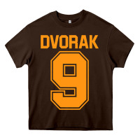 Chocolate Brown Dvorak  Ninth Symphony Heavy Core Tee - ArtChic