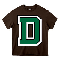 Chocolate Brown dartmouth college big green Heavy Core Tee - ArtChic