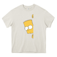 Cream simpsons Heavy Core Tee - ArtChic