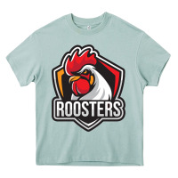 Arona rooster art Heavy Core Tee - ArtChic