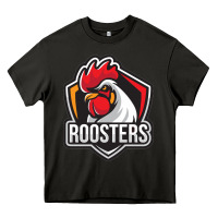 Asphalt rooster art Heavy Core Tee - ArtChic