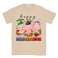 Mushroom happy hallothanksmas pigs Classic Tee - texasbilliewilder