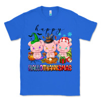 True Royal happy hallothanksmas pigs Classic Tee - texasbilliewilder