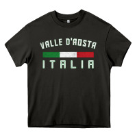 Valle D'aosta Italia Italy Region Typography Design Heavy Core Tee | Teevron