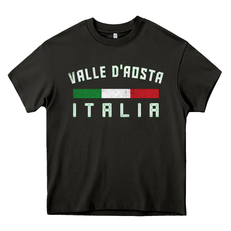 Valle D'aosta Italia Italy Region Typography Design Heavy Core Tee by ArtChic | Teevron