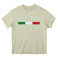 Mossy valle d'aosta italia italy region typography design Heavy Core Tee - ArtChic