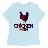 Baby Blue Chicken Mom Ladies Tee - Bettercallsaul