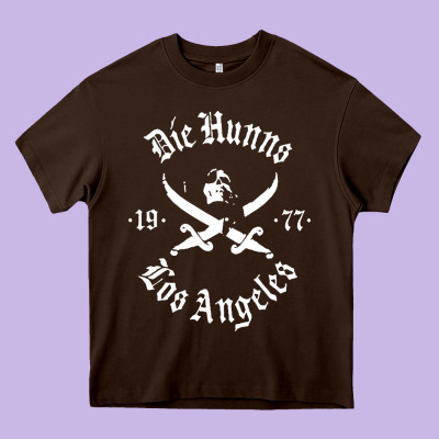 Die' Hunns Heavy Core Tee Designed By Artchic