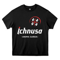 Black ichnusa Heavy Core Tee - ArtChic