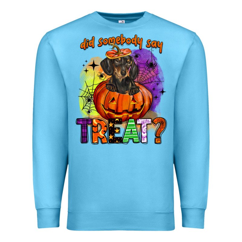 Did Somebody Say Treat Premium Sweatshirt by BarkalooDesign | Teevron
