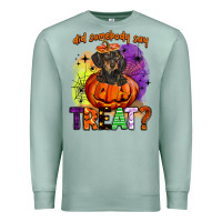 Seafoam did somebody say treat Premium Sweatshirt - BarkalooDesign