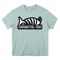 Arona SAMANTHA FISH MUSIC ARTWORK Essential Heavy Core Tee - ArtChic