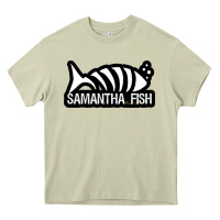 Mossy SAMANTHA FISH MUSIC ARTWORK Essential Heavy Core Tee - ArtChic