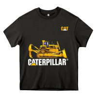 Asphalt bulldozercat 1 Heavy Core Tee - ArtChic