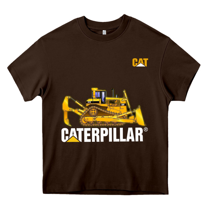 Bulldozercat 1 Heavy Core Tee by ArtChic | Teevron