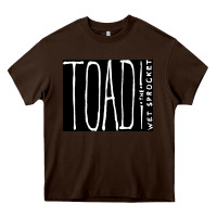 Chocolate Brown toad the wet sprocket Heavy Core Tee - ArtChic