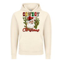 Vintage Artic cowboy christmas western cactus Vintage Hoodie - CowGirlArtShop