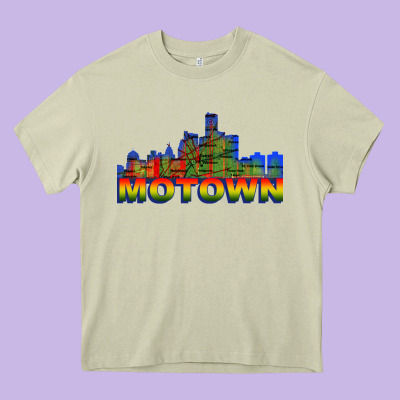 Motown Heavy Core Tee Designed By Artchic