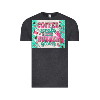 Vintage Black coffee scrubs and rubber gloves Vintage Tee - TumblerDesignByShophia