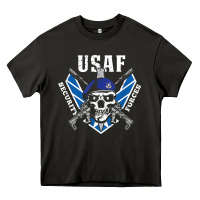 Asphalt US Air Force Security Forces Heavy Core Tee - ArtChic