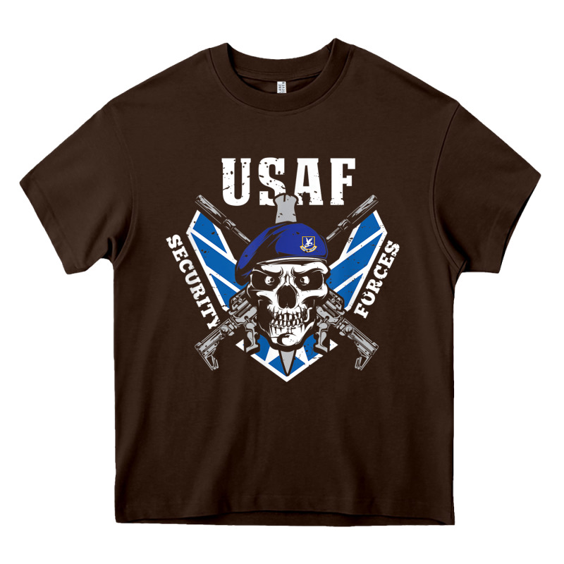 Us Air Force Security Forces Heavy Core Tee by ArtChic | Teevron