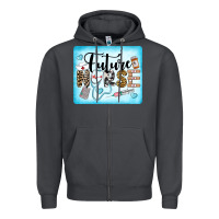 Smoke Western Future Nurse Zipper Hoodie - LillyAllenDesigns