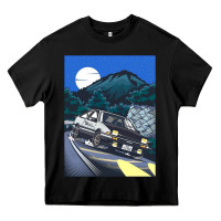 Black initial d poster hipster Heavy Core Tee - ArtChic