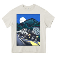 Cream initial d poster hipster Heavy Core Tee - ArtChic