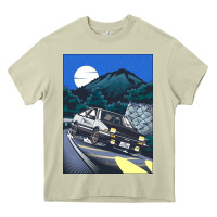 Initial D Poster Hipster Heavy Core Tee | Teevron