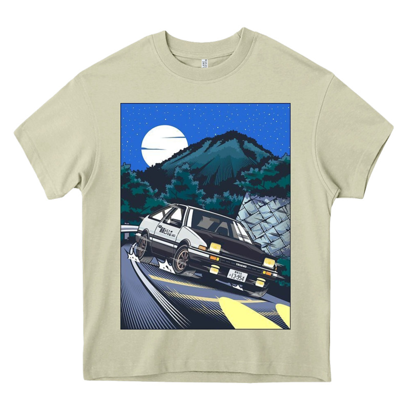 Initial D Poster Hipster Heavy Core Tee by ArtChic | Teevron