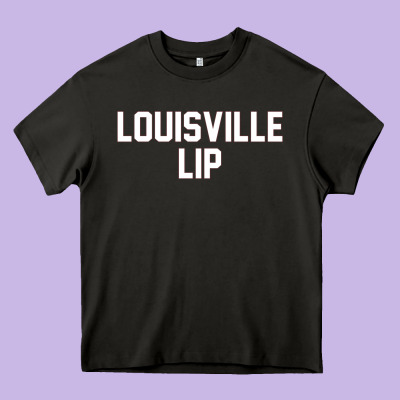 Louisville Lip Heavy Core Tee Designed By Artchic