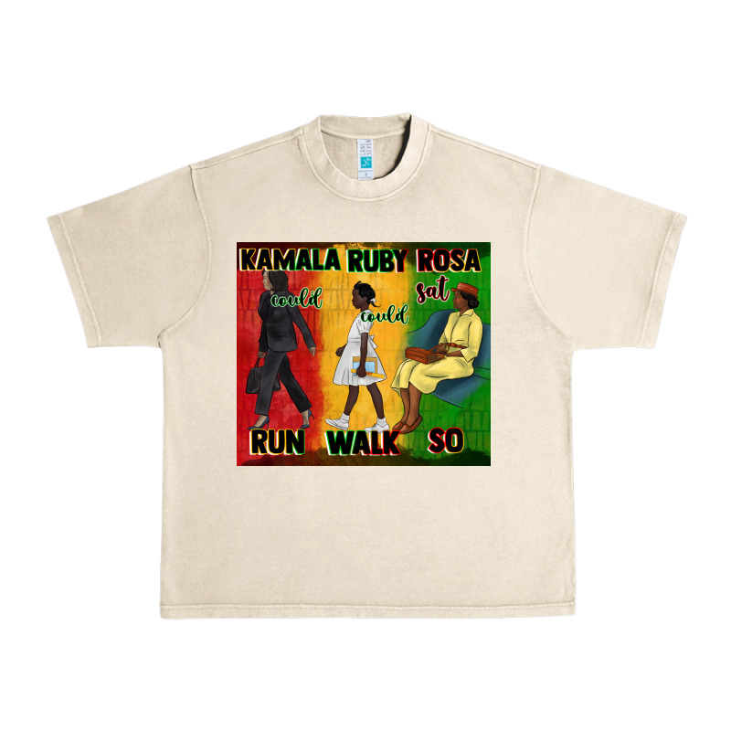 Rosa Sat So Ruby Could Walk So Kamala Could Run Tu Urban Heavy Tee by CowGirlArtShop | Teevron
