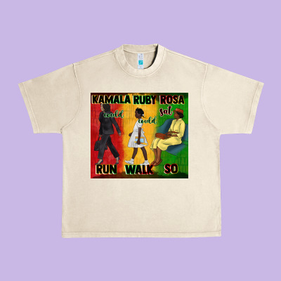 Rosa Sat So Ruby Could Walk So Kamala Could Run Tu Urban Heavy Tee Designed By Cowgirlartshop
