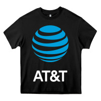 Black At&t Heavy Core Tee - ArtChic