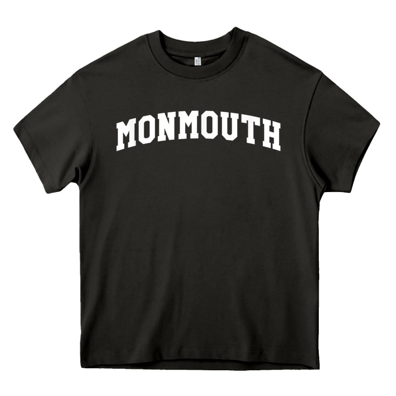 Monmouth Arch Retro University Style Heavy Core Tee by ArtChic | Teevron