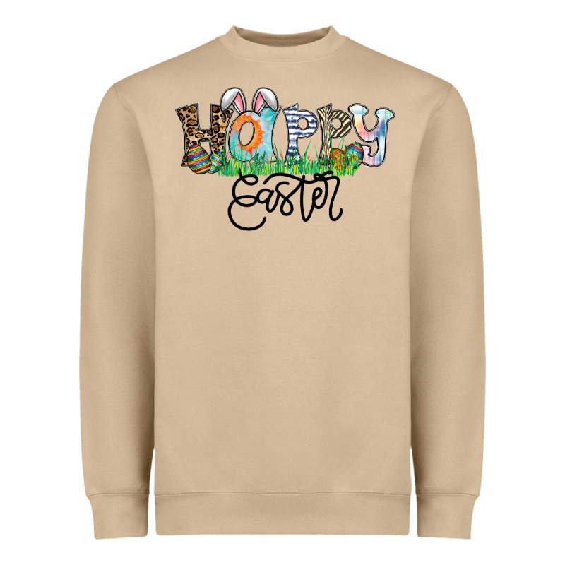 Happy Easter Heavyweight Sweatshirt by CowhideDigitalArt | Teevron