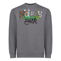 Storm Happy Easter Heavyweight Sweatshirt - CowhideDigitalArt