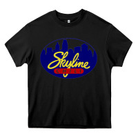 Black skyline chili Heavy Core Tee - ArtChic