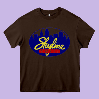 Skyline Chili Heavy Core Tee Designed By Artchic