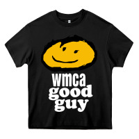 Black wmca good guy Heavy Core Tee - ArtChic