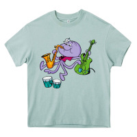 Arona squiddly diddly Heavy Core Tee - ArtChic