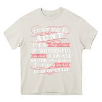 Cream Aunt I m A Big Cup Of Wonderful Funny Aunt Gift Tee Heavy Core Tee - trangStudio